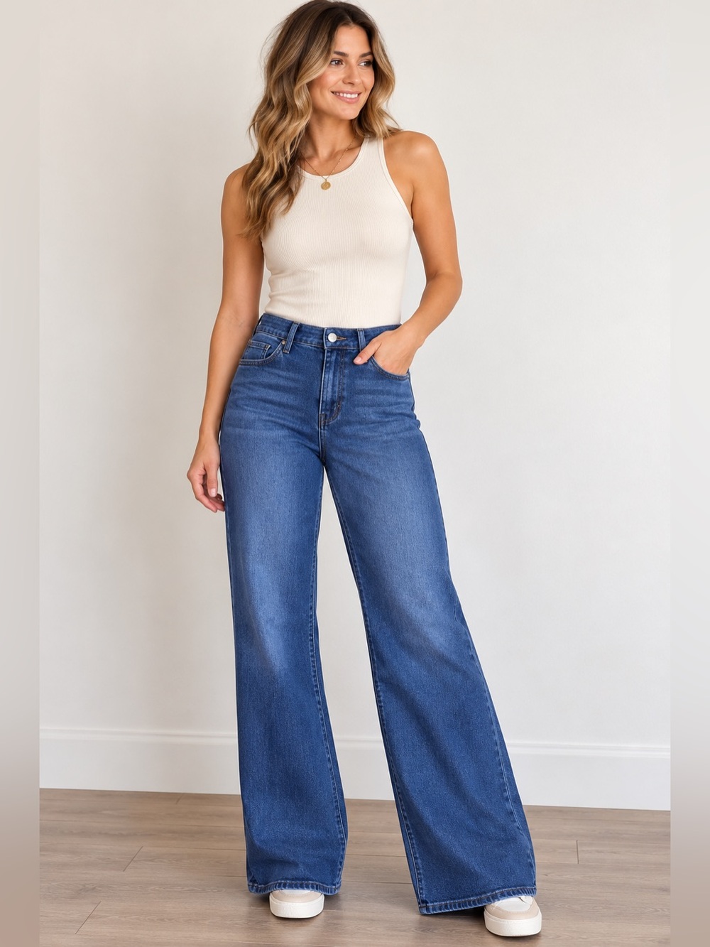 Old Navy WOW High-Rise Wide-Leg Jeans – Size 6
